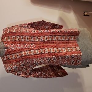 Vintage hand  made lightweight top